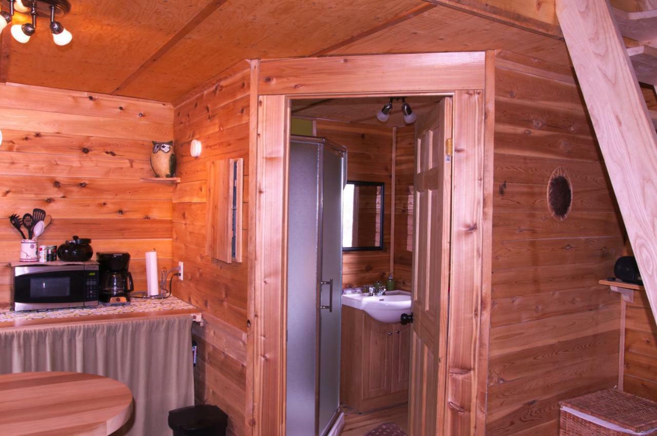 Les Cabanes Du Trappeur Wentworth-Nord Bagian luar foto